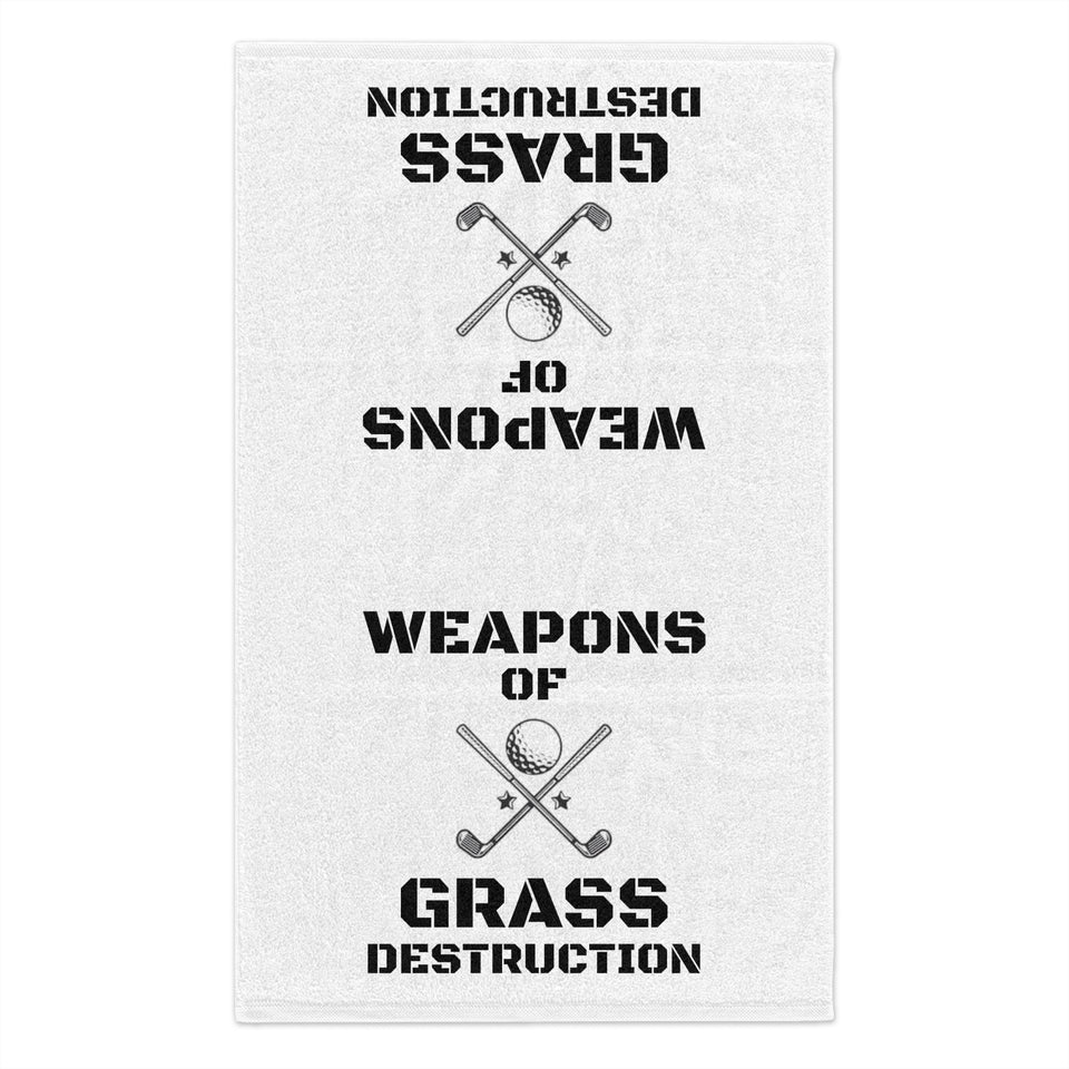 Weapons of Grass Destruction Rally Towel, 11x18