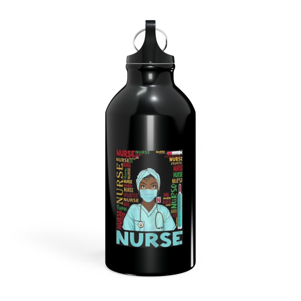 Black Nurse Sport Bottle