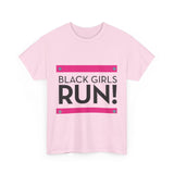 Black Girls Run Unisex Heavy Cotton Tee