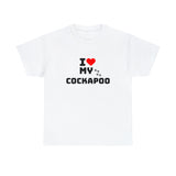 I Love My Cockapoo Unisex Heavy Cotton Tee