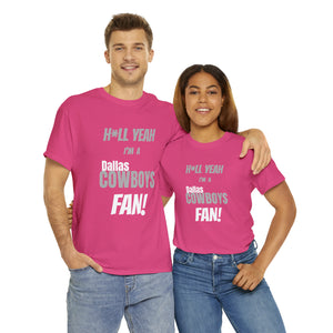 Dallas Cowboys Football Unisex Heavy Cotton Tee