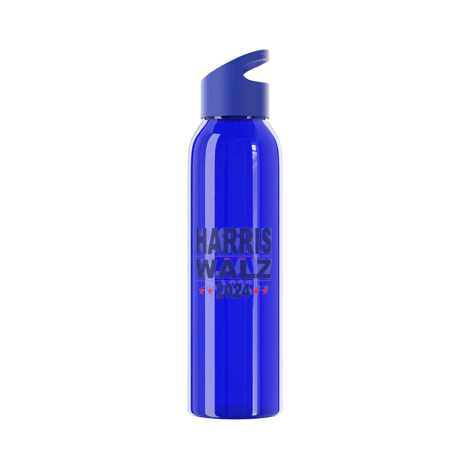 Harris Walz 2024 Sky Water Bottle