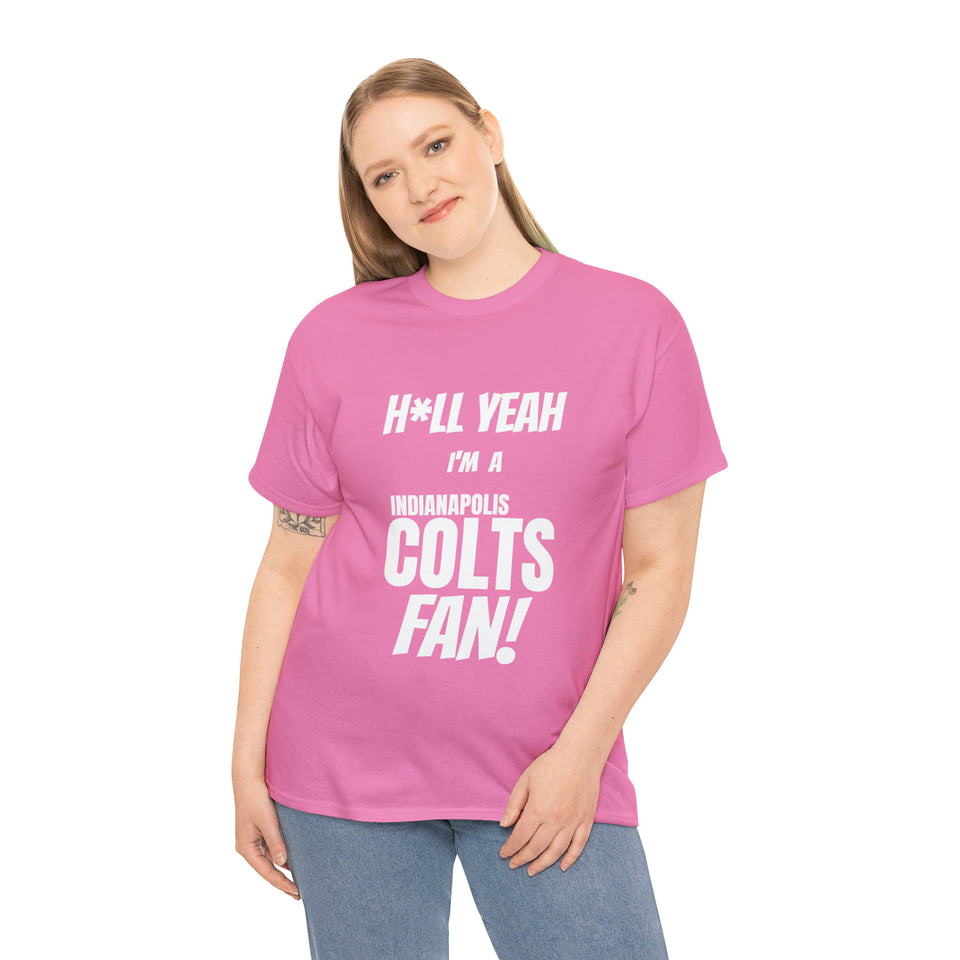 Indianapolis Colts Football Unisex Heavy Cotton Tee
