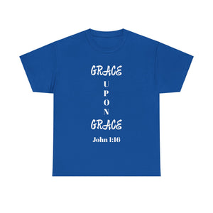 Grace Upon Grace Unisex Heavy Cotton Tee