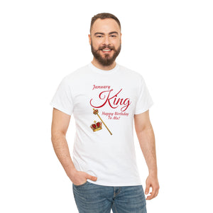 January King Unisex Heavy Cotton Tee