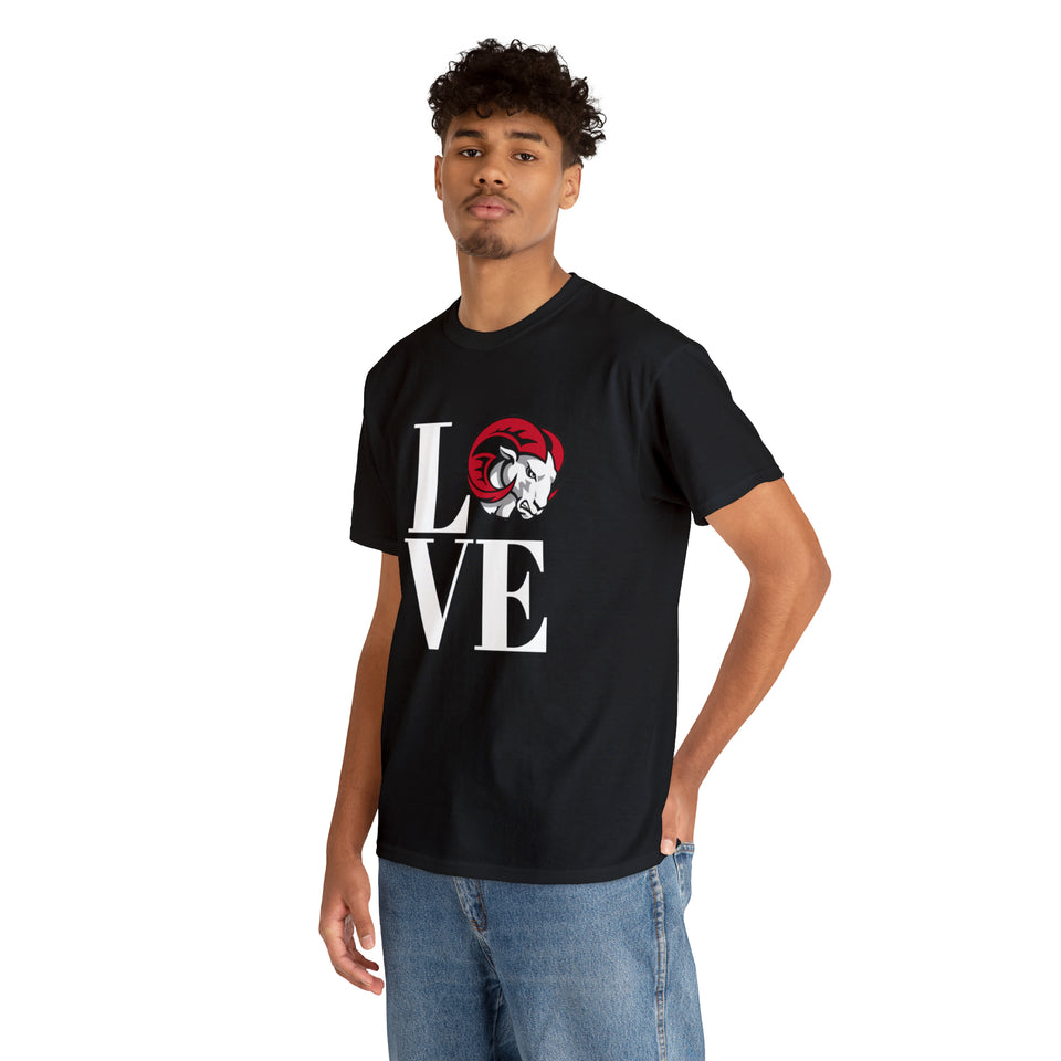 LOVE WSSU Unisex Heavy Cotton Tee