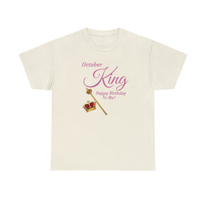 October King Unisex Heavy Cotton Tee