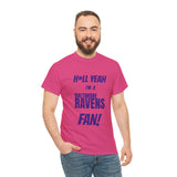 Baltimore Ravens Football Unisex Heavy Cotton Tee