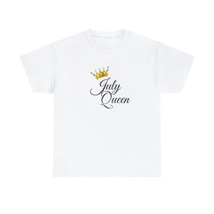 July Queen Unisex Heavy Cotton Tee