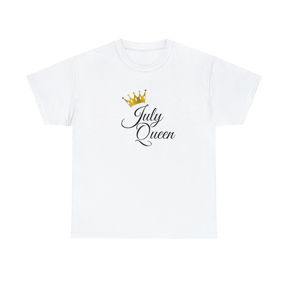 July Queen Unisex Heavy Cotton Tee