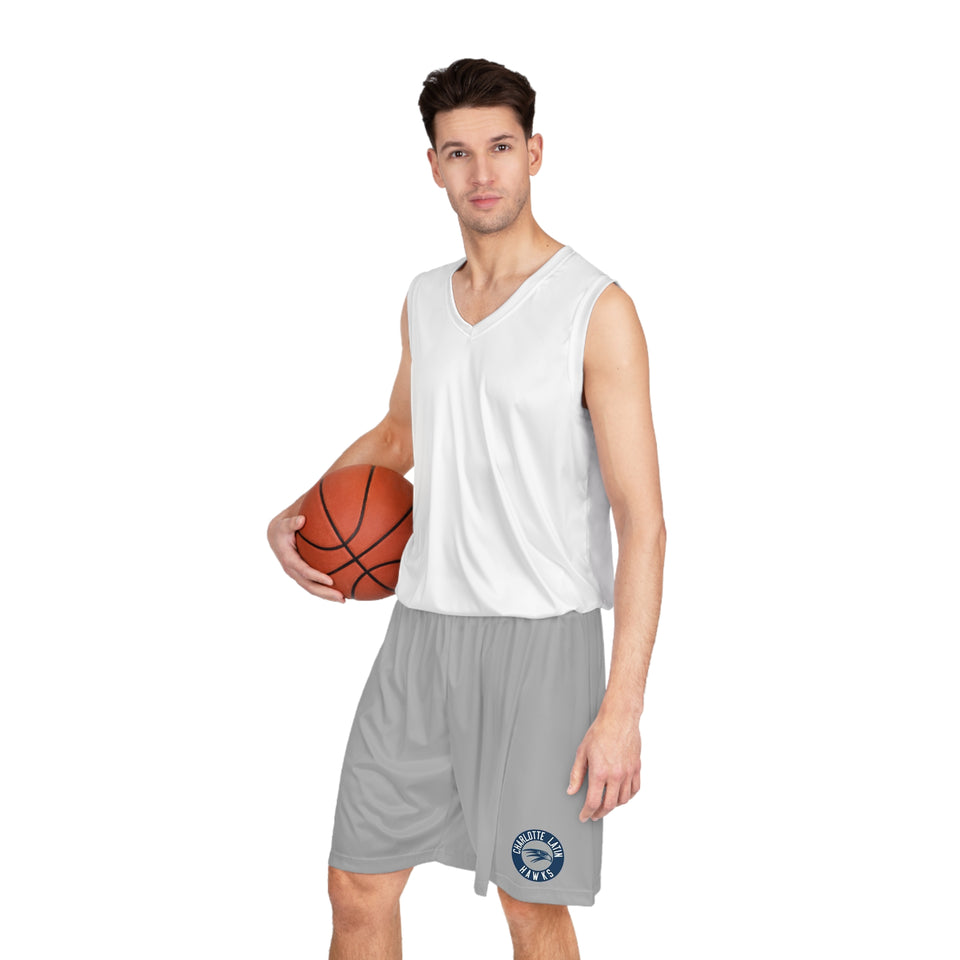 Charlotte Latin Basketball Shorts (AOP)