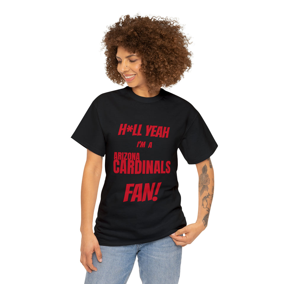 Arizona Cardinals Football Unisex Heavy Cotton Tee