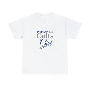 Indianapolis Colts Girl Unisex Heavy Cotton Tee