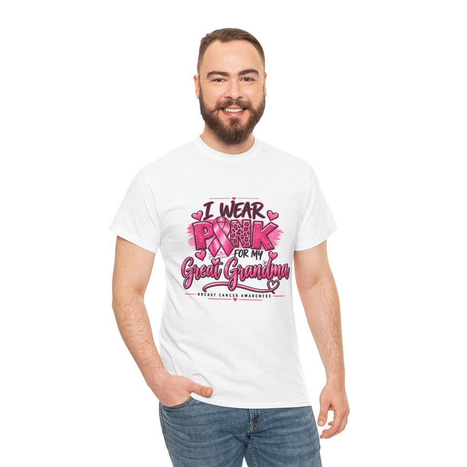 Breast Cancer Awareness Unisex Heavy Cotton Tee