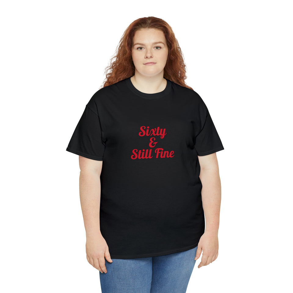 Sixty Unisex Heavy Cotton Tee