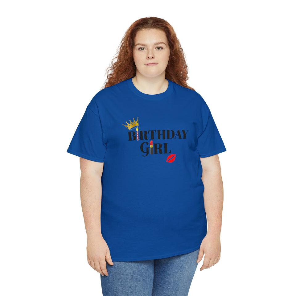 Birthday Girl Unisex Heavy Cotton Tee