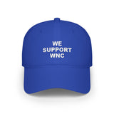 We Support WNC Low Profile Baseball Cap