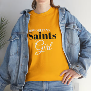 New Orleans Saints Girl Unisex Heavy Cotton Tee