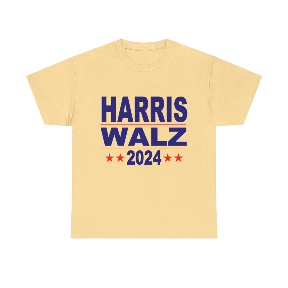 Harris Walz 2024 Unisex Heavy Cotton Tee