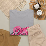 2 Yr Survivor Breast Cancer Awareness Unisex Heavy Cotton Tee