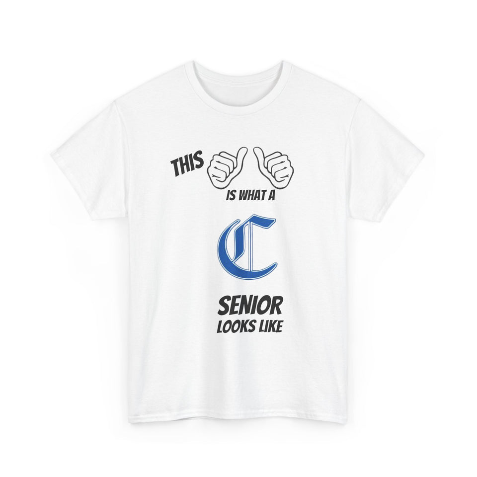 Charlotte Christian Senior Unisex Heavy Cotton Tee
