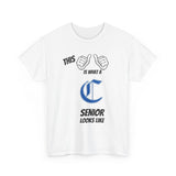 Charlotte Christian Senior Unisex Heavy Cotton Tee