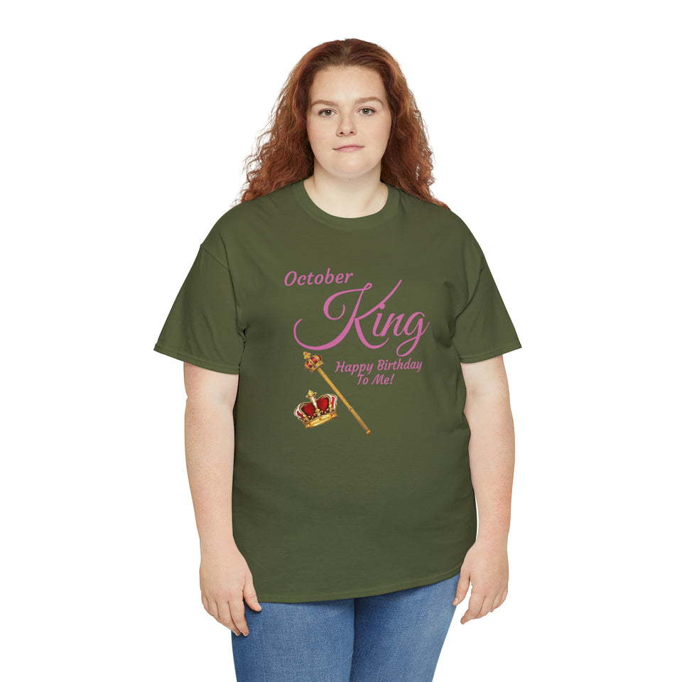 October King Unisex Heavy Cotton Tee