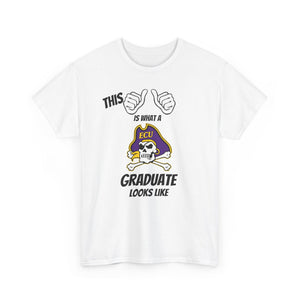 This Is What A ECU Graduate Looks Like 2025 Unisex Heavy Cotton Tee