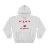 Heck Yeah My Son is A Gardner Webb Senior Unisex Heavy Blend™ Hooded Sweatshirt