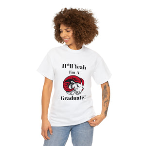 H*ll Yeah WSSU Graduate Class of 2024 Unisex Heavy Cotton Tee