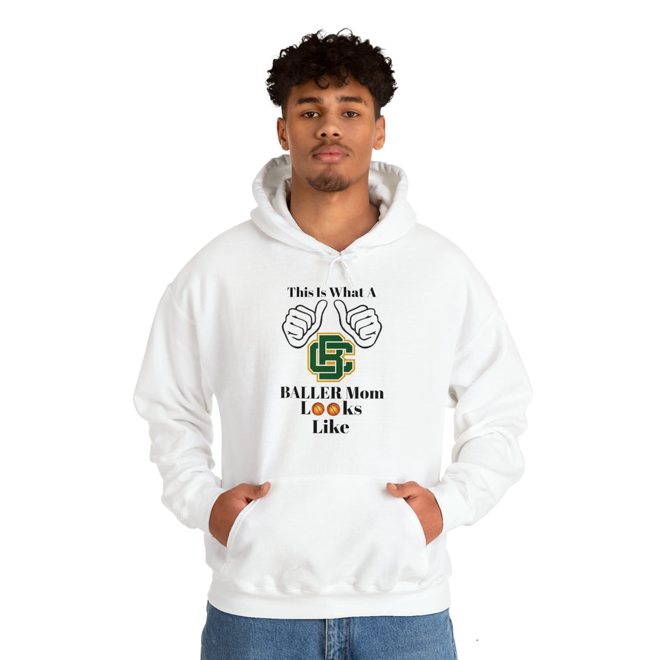 Bessemer City Baller Mom Unisex Heavy Blend™ Hooded Sweatshirt