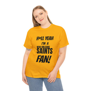 New Orleans Saints Football Unisex Heavy Cotton Tee