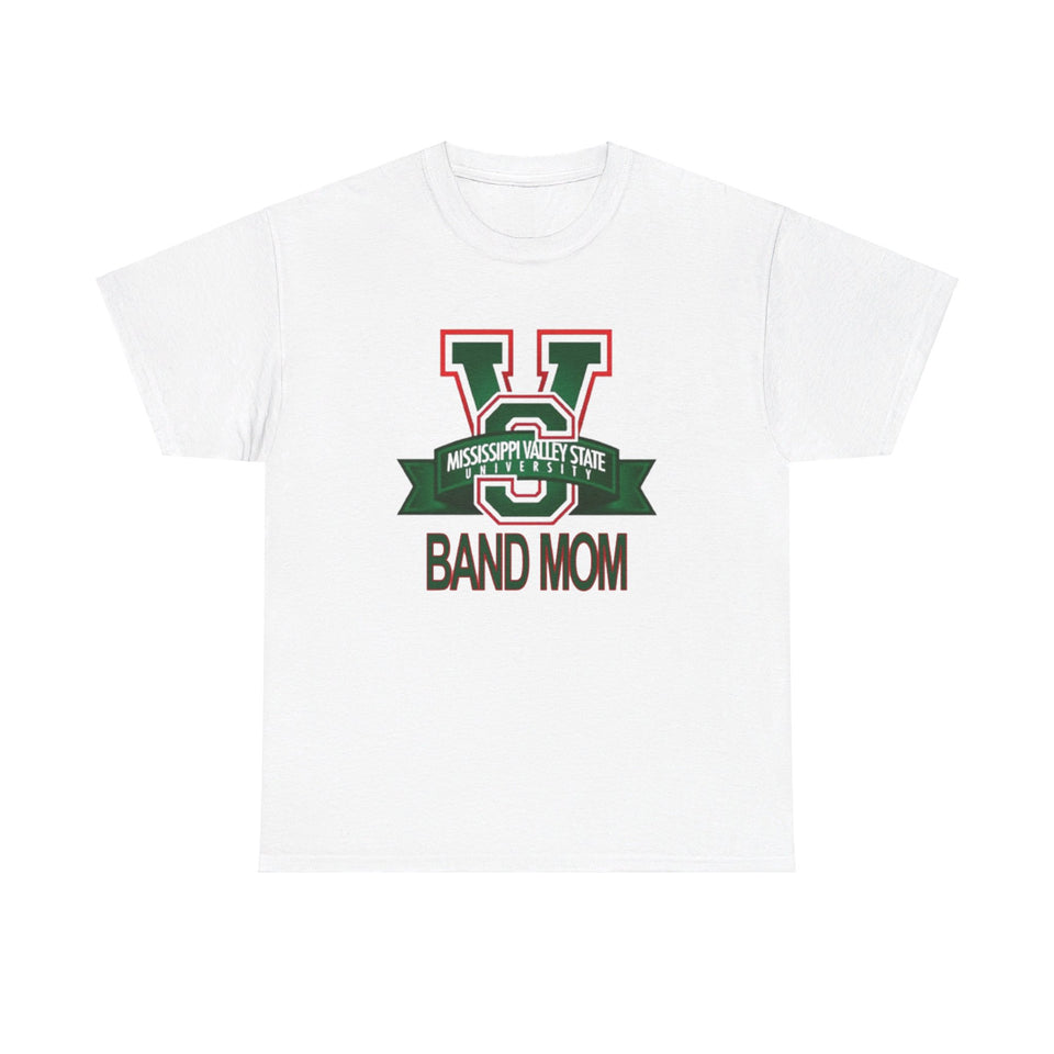 Mississippi Valley Band Mom Unisex Heavy Cotton Tee