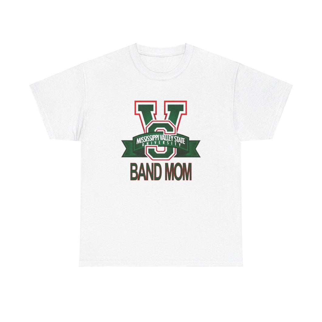 Mississippi Valley Band Mom Unisex Heavy Cotton Tee