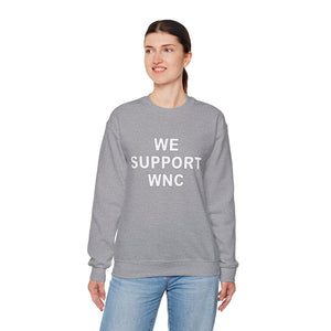 We Support WNC Unisex Heavy Blend™ Crewneck Sweatshirt