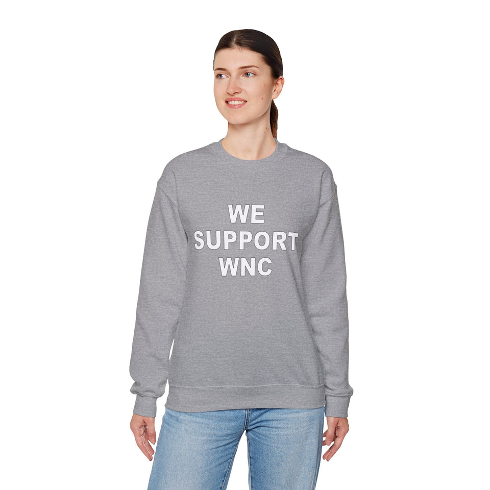 We Support WNC Unisex Heavy Blend™ Crewneck Sweatshirt