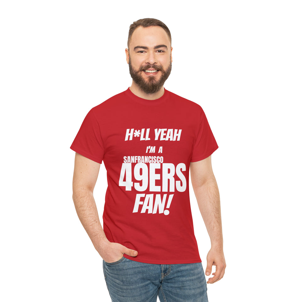 San Francisco Football Unisex Heavy Cotton Tee
