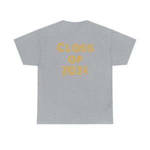 Heck Yeah I'm A Carmel Christian High School Senior Class Of 2024 Unisex Heavy Cotton Tee