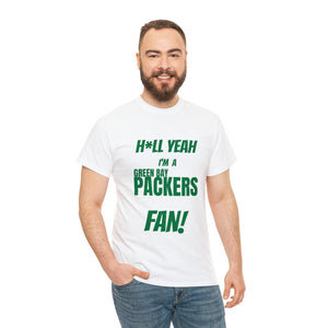 Green Bay Packers Football Unisex Heavy Cotton Tee