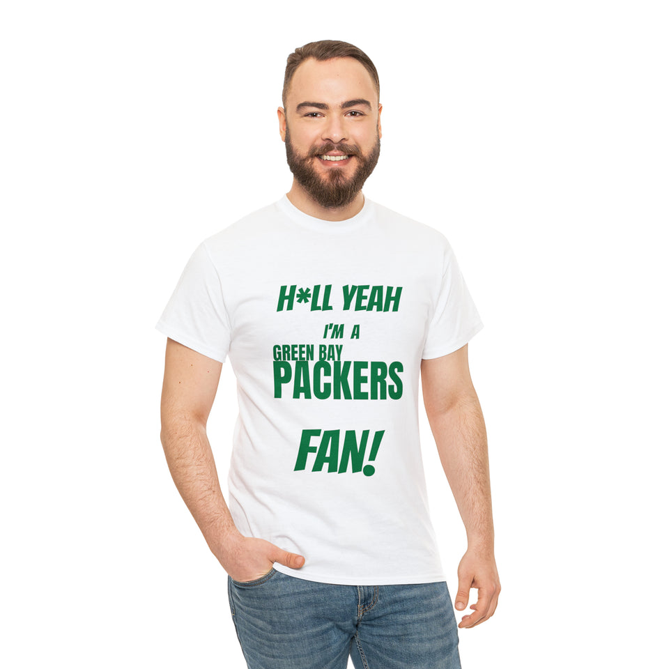 Green Bay Packers Football Unisex Heavy Cotton Tee