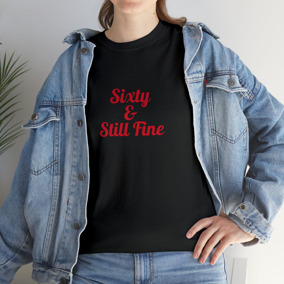 Sixty Unisex Heavy Cotton Tee
