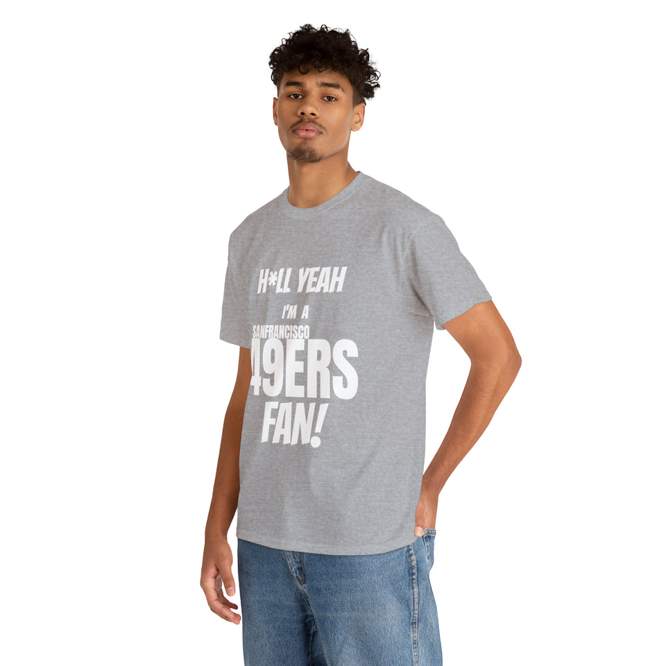 San Francisco Football Unisex Heavy Cotton Tee