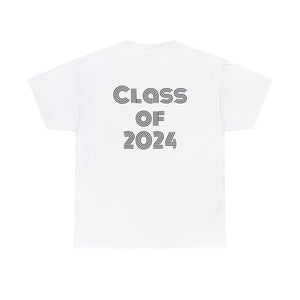 Heck Yeah I'm A North Meck High School Senior Class Of 2024 Unisex Heavy Cotton Tee