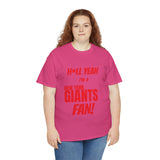 New York Giants Football Unisex Heavy Cotton Tee