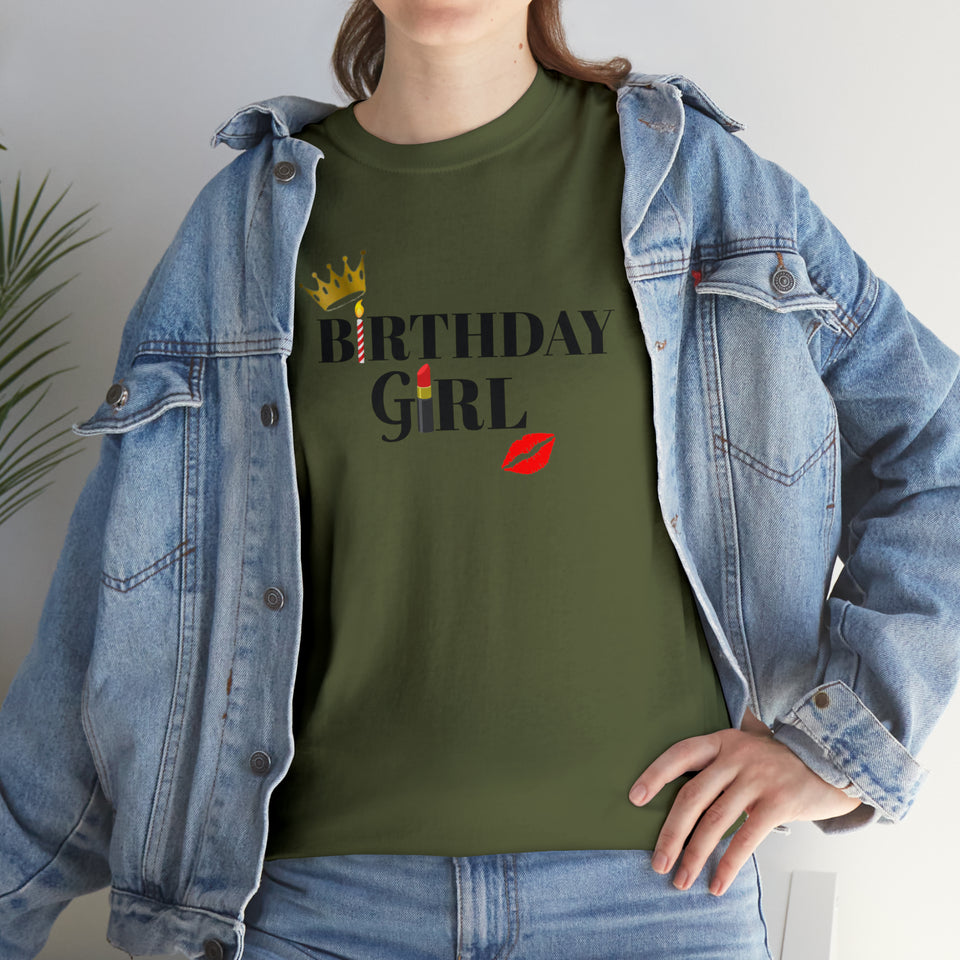 Birthday Girl Unisex Heavy Cotton Tee