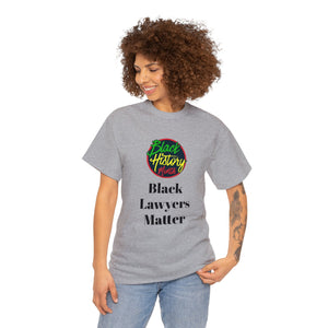 Black Lawyers Matter Unisex Heavy Cotton Tee