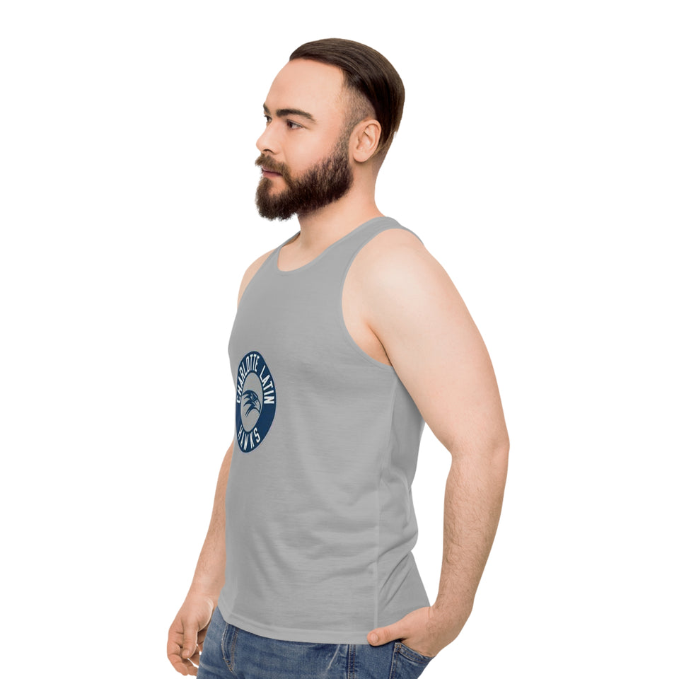 Charlotte Latin Unisex Tank Top (AOP)