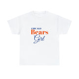 Chicago Bears Girl Unisex Heavy Cotton Tee