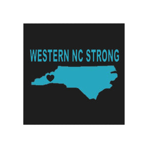 Western NC Strong Square Magnet