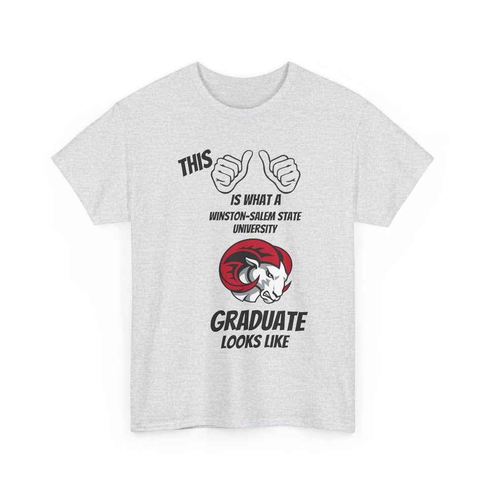 This Is What A WSSU Graduate Looks Like Unisex Heavy Cotton Tee